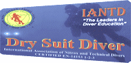 Baikal dry suit diver certificate