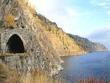 Round baikal railway - tunnel