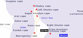 Baikal map and Baikal photos