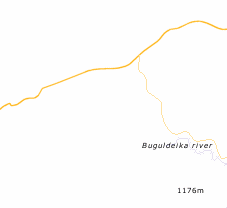 Baikal lake map