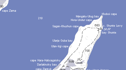 Olhon map