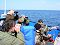 Group is watching the seals while passing the Ushkany islands